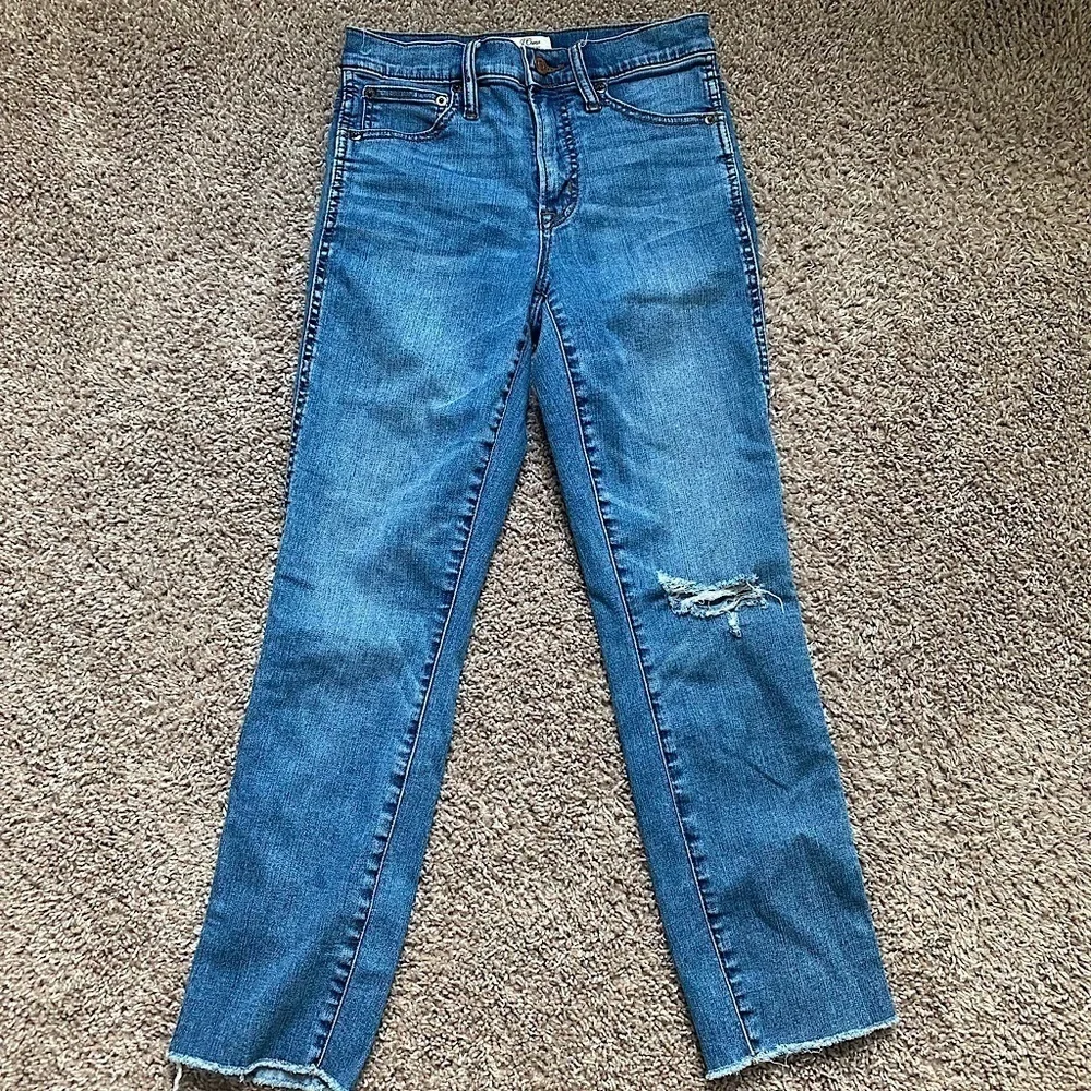 J. Crew Trademark Vintage Straight Jeans Size 25